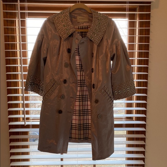 Stylish Silver Women's Coat - Picture 4 of 8